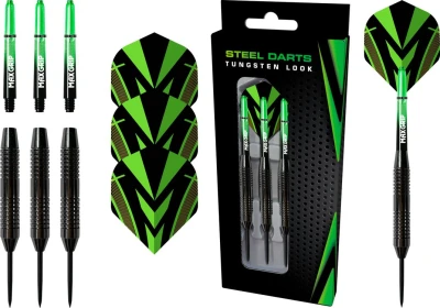 Xq Max Šipky Tungsten Look Steel Darts 20g - Silver Coat