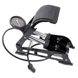 Xqmax Nožná pumpa na bicykel s manometrom
