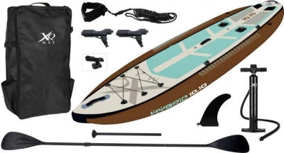 Xqmax Paddleboard 330 cm s kompletním příslušenstvím - hnědá Xqmax Paddleboard 330 cm s kompletním příslušenstvím - hnědá