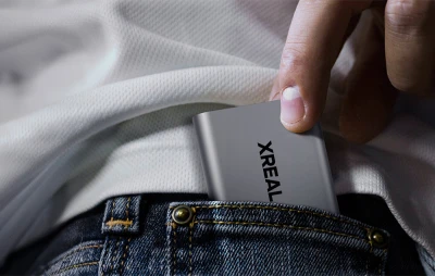 Xreal HUB X7007 stříbrno-černý nabíjecí adaptér