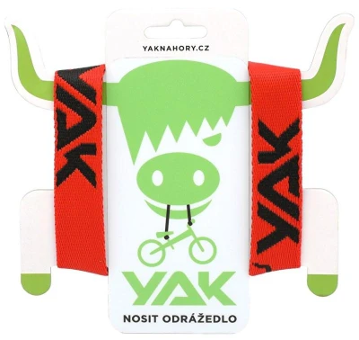 Yak popruh červená/černá