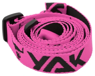 Yak růžový popruh na přenášení