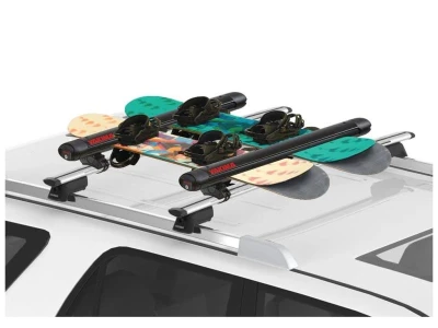 Yakima FatCat EVO 6 stříbrný - nosič lyží a snowboardů