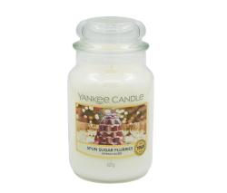 YANKEE CANDLE Svíčka vonná sklo SPUN SUGAR FLURRIES 623g (hoří 150hod) YANKEE CANDLE Svíčka vonná sklo SPUN SUGAR FLURRIES 623g (hoří 150hod)