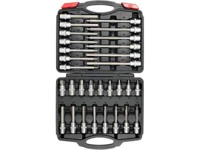 Yato Bity sada HEX 1/2", H5 - H19, 30 ks