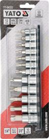 Yato Bity Torx sada 12 ks (CrV 6150)