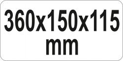 Yato Box na nářadí 360x150x115mm
