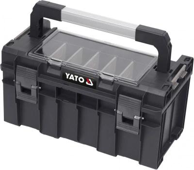 Yato Box na nářadí plastový s organizérem 450x260x240mm Yato Box na nářadí plastový s organizérem 450x260x240mm