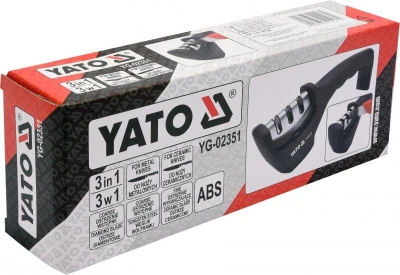 Yato Gastro Brousek na nože 3v1 na keramické / ocelové nože