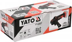 Yato Bruska úhlová AKU 125 mm 18V 10000 ot. (bez baterie)