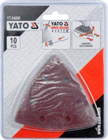 Yato Brusné plátno pro multifunkci 90mm (dřevo, plast, kov) sada 10ks