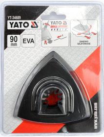 Yato Brusný nástavec pro multifunkci EVA, 90mm (dřevo, plast, kov)