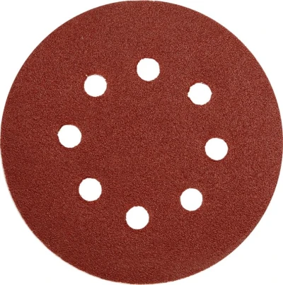 Yato Brusný papír 125 mm P100 s otvory 5 ks suchý zip