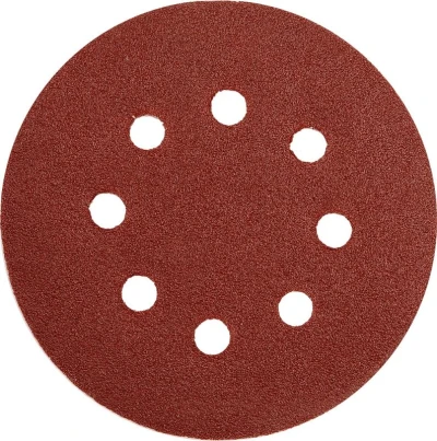 Yato Brusný papír 125 mm P150 s otvory 5 ks suchý zip