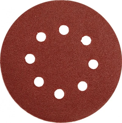 Yato Brusný papír 125 mm P40 s otvory 5 ks suchý zip Yato Brusný papír 125 mm P40 s otvory 5 ks suchý zip