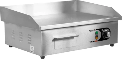 Yato Gastro Grilovací deska hladká 3000W 550mm
