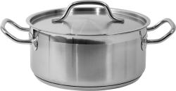 Yato Gastro Hrnec nízký s poklicí NEREZ 24x11cm 5l Yato Gastro Hrnec nízký s poklicí NEREZ 24x11cm 5l