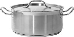 Yato Gastro Hrnec nízký s poklicí NEREZ 28x13cm 8l Yato Gastro Hrnec nízký s poklicí NEREZ 28x13cm 8l