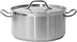 Yato Gastro Hrnec nízký s poklicí NEREZ 32x16cm 12,9l Yato Gastro Hrnec nízký s poklicí NEREZ 32x16cm 12,9l