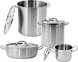 Yato Gastro Hrnec střední s poklicí NEREZ 28x18cm 11,1l