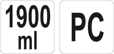 Yato Gastro Lopatka PC 1900ml