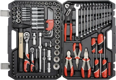 Yato Gola sada 1/2", 1/4" + příslušenství 122 ks Yato Gola sada 1/2", 1/4" + příslušenství 122 ks
