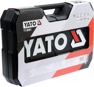 Yato Gola sada 1/2[34], 1/4[34] + příslušenství 122 ks