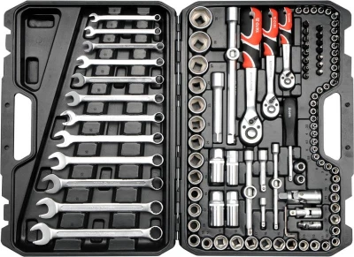 Yato Gola sada 1/2", 3/8", 1/4" + příslušenství 111 ks Yato Gola sada 1/2", 3/8", 1/4" + příslušenství 111 ks
