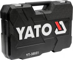 Yato Gola sada 1/2[34], 3/8[34], 1/4[34] + příslušenství 111 ks