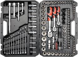 Yato Gola sada 1/2", 3/8", 1/4" + příslušenství 120 ks Yato Gola sada 1/2", 3/8", 1/4" + příslušenství 120 ks