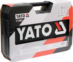 Yato Gola sada 1/2[34], 3/8[34], 1/4[34] + příslušenství 120 ks