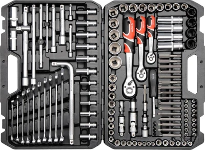 Yato Gola sada 1/2", 3/8", 1/4" + příslušenství 128 ks Yato Gola sada 1/2", 3/8", 1/4" + příslušenství 128 ks
