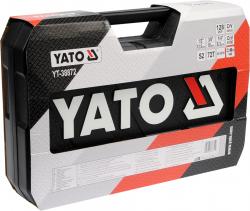 Yato Gola sada 1/2[34], 3/8[34], 1/4[34] + příslušenství 128 ks