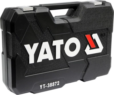 Yato Gola sada 1/2[34], 3/8[34], 1/4[34] + příslušenství 128 ks