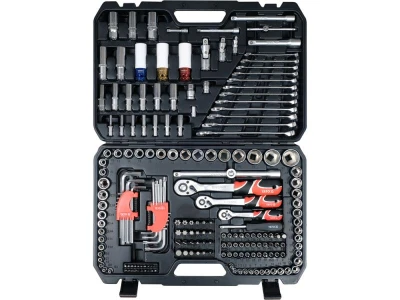 Yato Gola sada 1/2", 3/8", 1/4" + příslušenství 198 ks Yato Gola sada 1/2", 3/8", 1/4" + příslušenství 198 ks