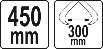 Yato Hák pro zvedání dřeva lesnický 450mm