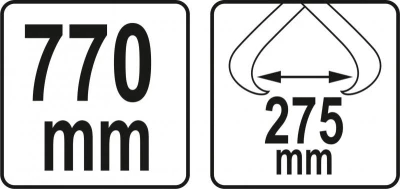 Yato Hák pro zvedání dřeva lesnický dlouhý 770 mm