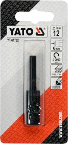 Yato Hrotová rašple na kov 12 mm