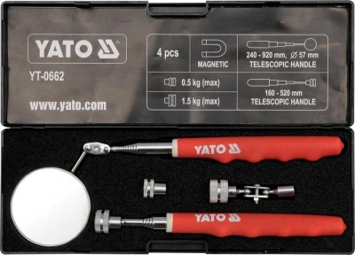 Yato Inspekční souprava (zrcátko + magnetická patka)