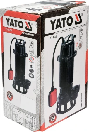 Yato Kalové čerpadlo 750W s drtičem