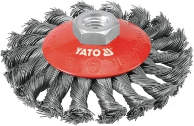Yato Kartáč drátěný boční M14 x 100 mm