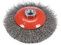 Yato Kartáč drátěný boční M14 x 125 mm INOX
