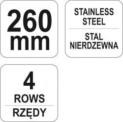 Yato Kartáč drátěný ruční 260 mm