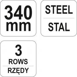 Yato Kartáč drátěný ruční 340 mm