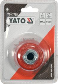 Yato Kartáč nylonový 65mm M14