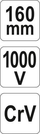Yato Kleště kombinované 160mm VDE (1000V)