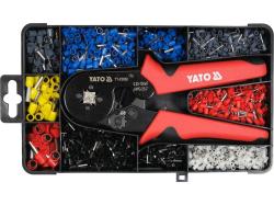 Yato Kleště konektorové 175 mm, 0,25 - 10 mm2, sada Yato Kleště konektorové 175 mm, 0,25 - 10 mm2, sada