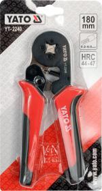 Yato Kleště konektorové 180 mm profilové HRC 44-47