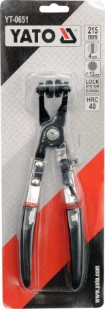 Yato Kleště na samosvorné hadicové spony 230mm 45°