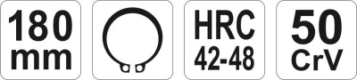 Yato Kleště na ségrovky 180 mm vnější